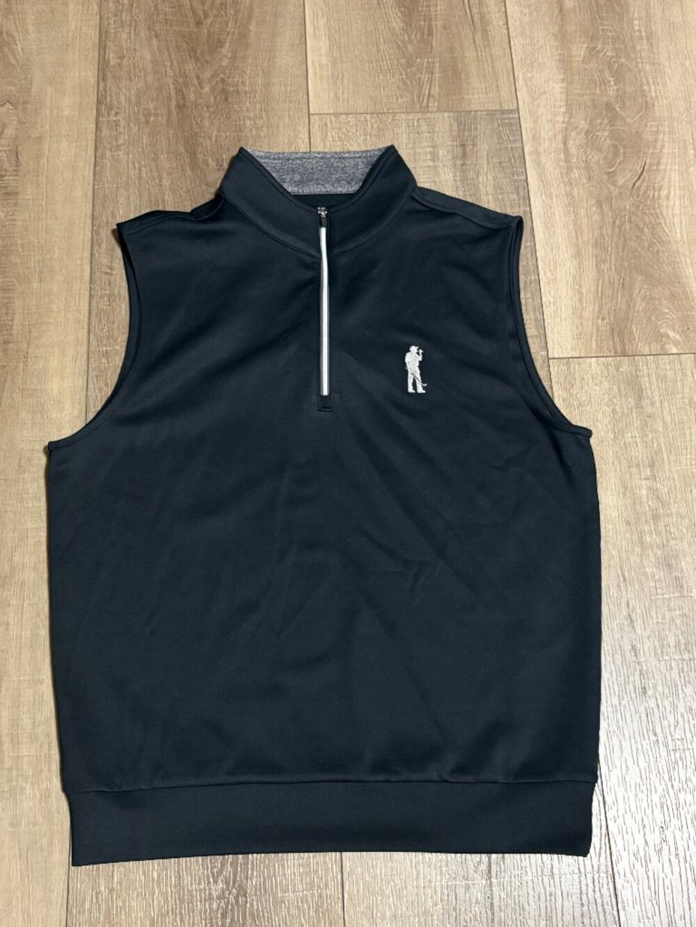 U Suck At Golf Jersey Vest Men's Small Black